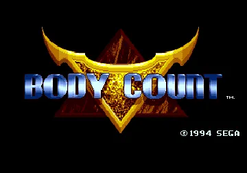 Body Count (Europe) (En,Fr,De,Es,It) (Beta) screen shot title